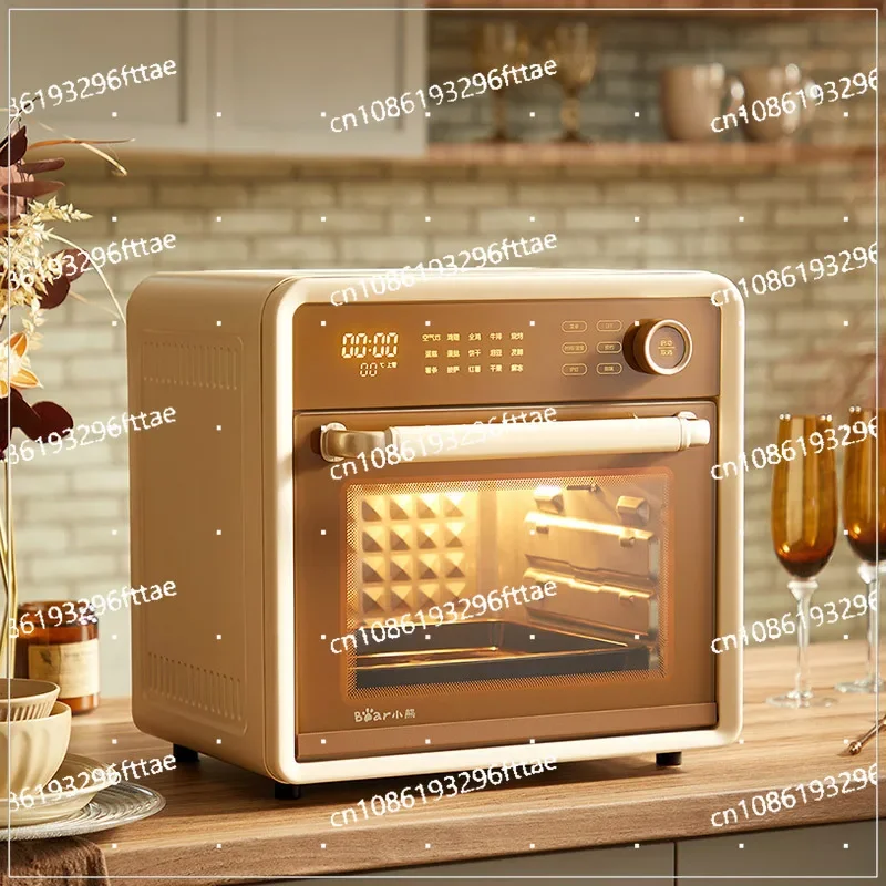 Electric Oven DKX-F18G5 Baking and Frying Integrated Degreasing Temperature Control Timing Knob Button 18L Baking Oven