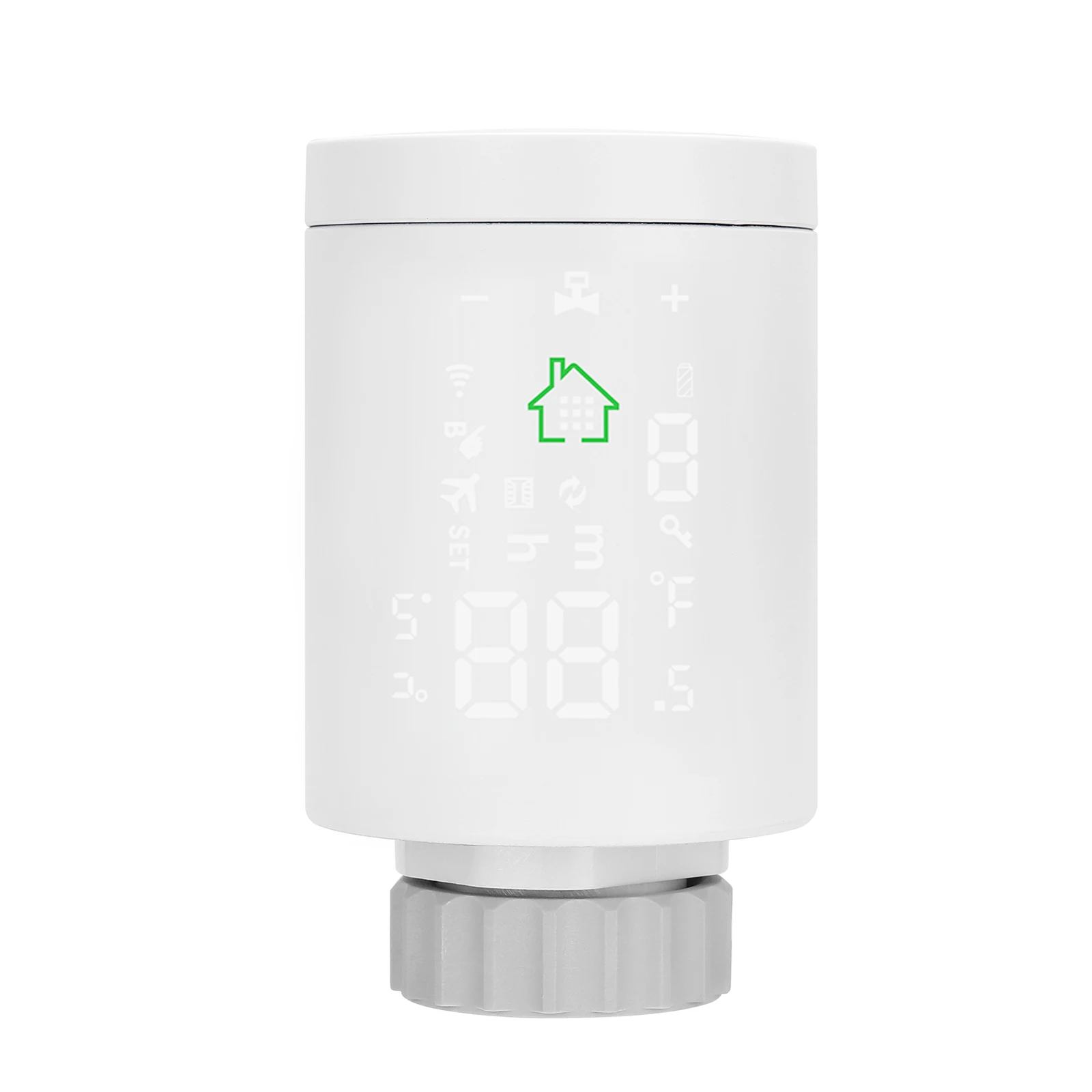 Tuya ZIGBEE3.0 Intelligent Radiator Actuator Programmable Thermostatic Radiator Valve Temperature Controller Alexa Voice Control