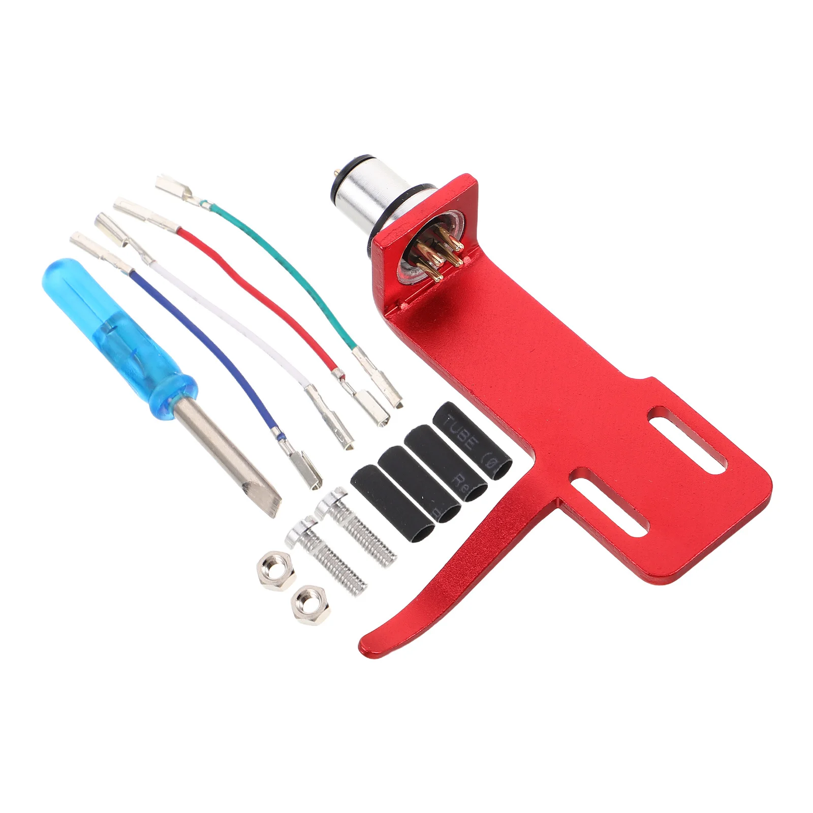 

Turntable Accessories Headshell for Record Player Replacement Headstands Phonograph Holder Metal Plastic Cartridge