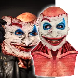 Which Is Me Scary Halloween Mask Tear-Off Type Skeleton Joker or Ghost Rider Double Latex Mask Creepy Cosplay Props