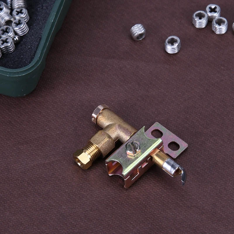 Pilot Burner One Way Flame Bracket Can Have Natural Or LP Gas 3 Hole Propane /Butane Heavy Pilot Assembly Easy To Use