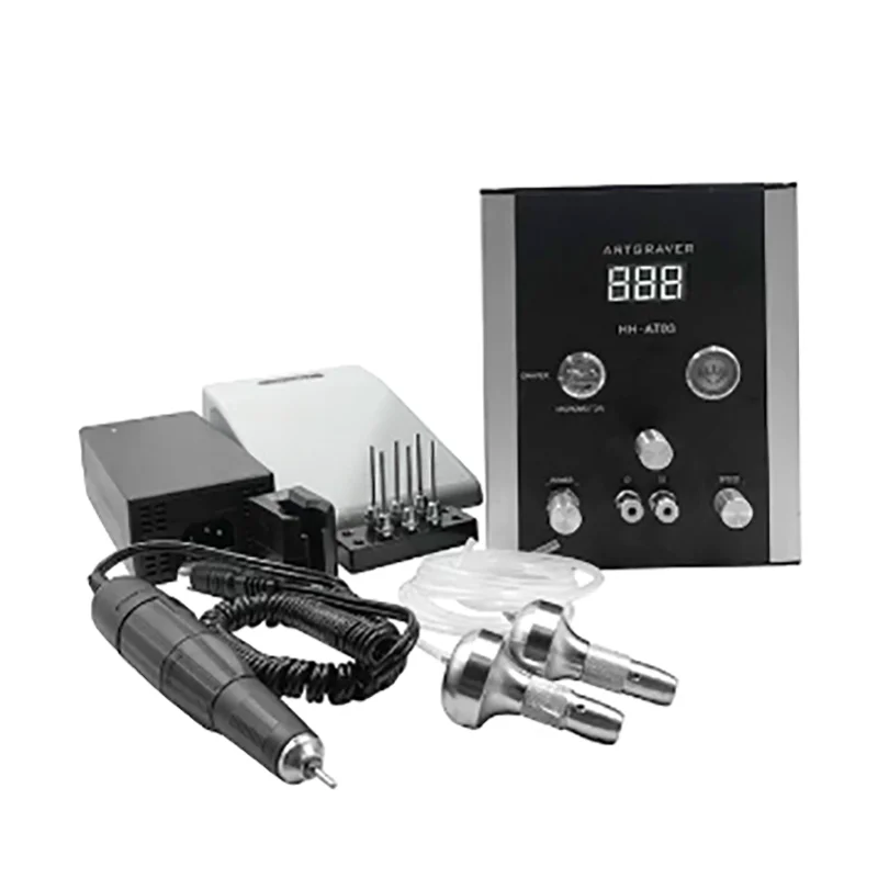 Jewelry Pneumatic Engraving Machine Gold Silver Making Tools Hand Micro Inlay Edge Rolling Machine