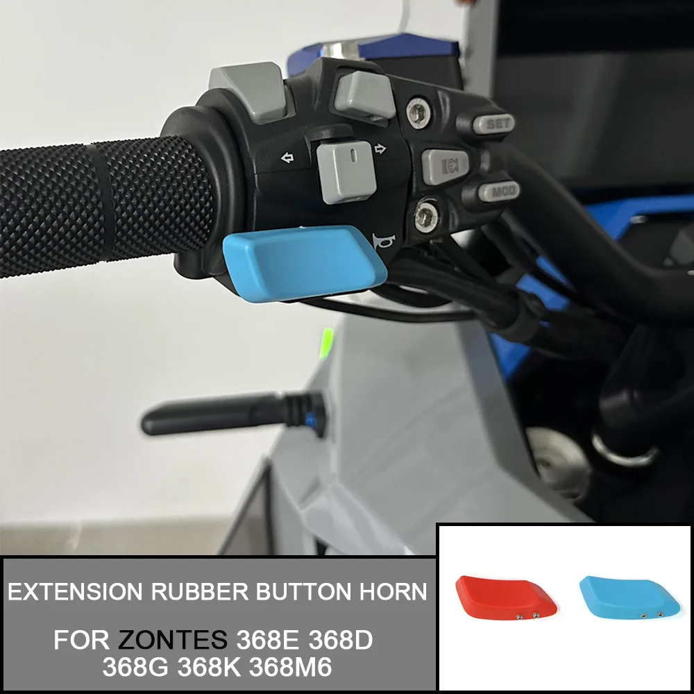 FOR ZONTES 368 G 368E 368D 368G 368K 368M 310R 310T 310V 310X Motorcycle Button Extender Extension Rubber Button Horn Switch