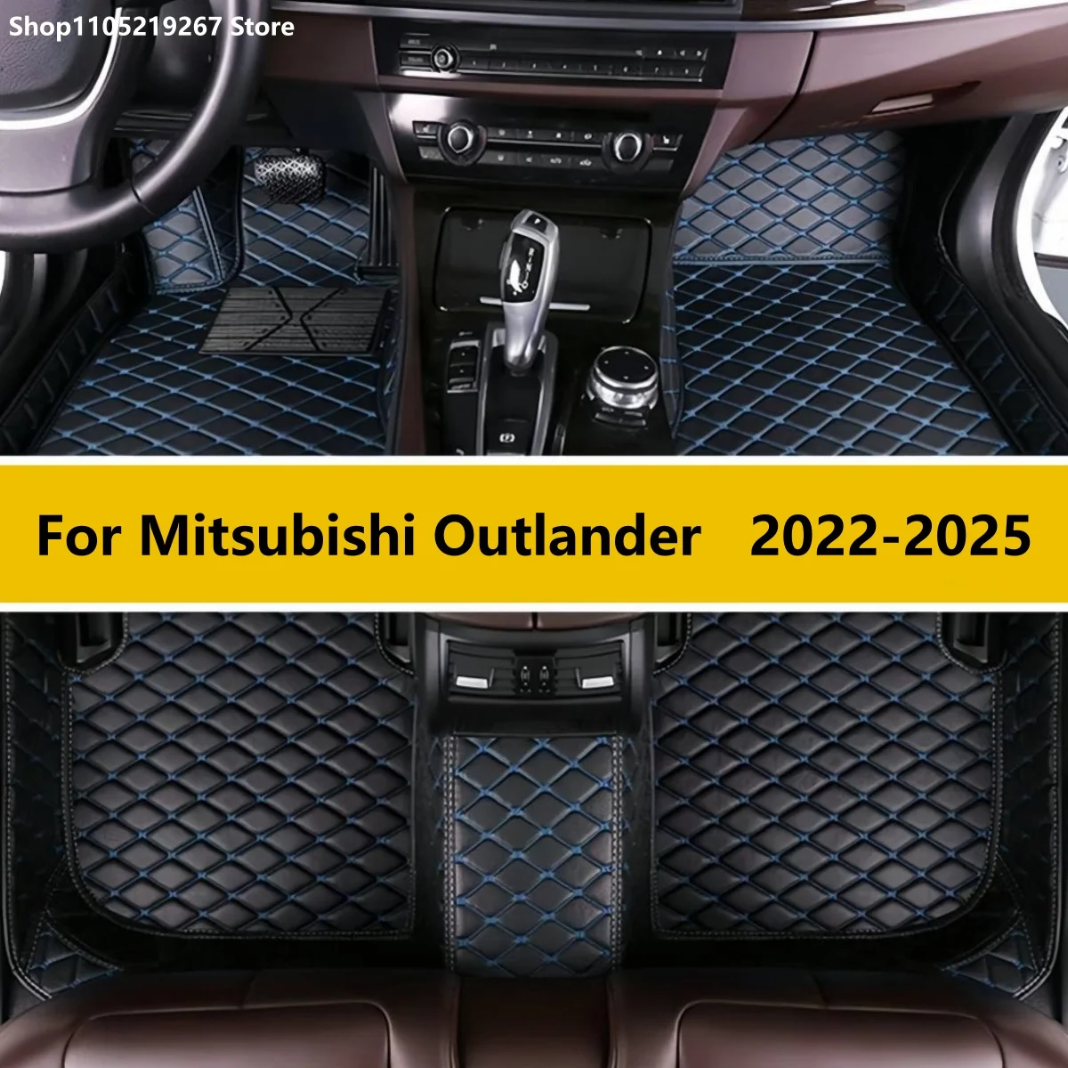 

Автомобильные коврики на заказ для Mitsubishi Outlander 2022 2023 2024 2025, автоаксессуары, подушечки, автомобильный ковер для ног
