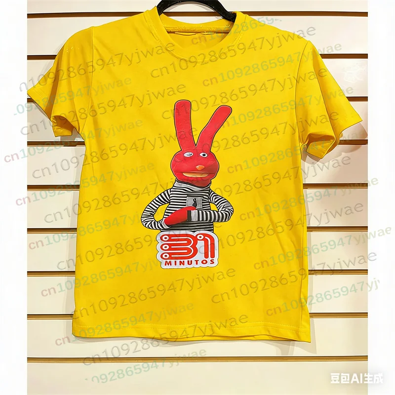 ฮวน คาร์ลอส โบโดเก เสื้อยืดลายกรีนโน้ต สำหรับผู้ชายและผู้หญิง 31 มินิโตส วินเทจ แขนสั้น สไตล์ฮาราจูกุ แฟชั่นลำลอง เสื้อยืดคอสเพลย์