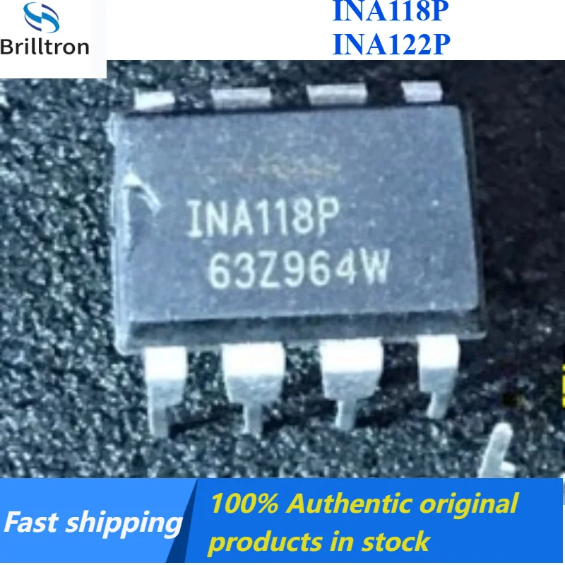 5-20pcs INA118P INA118 INA122P DIP-8 Amplifier Transformer Brand New Original in Stock Fast Shipping.