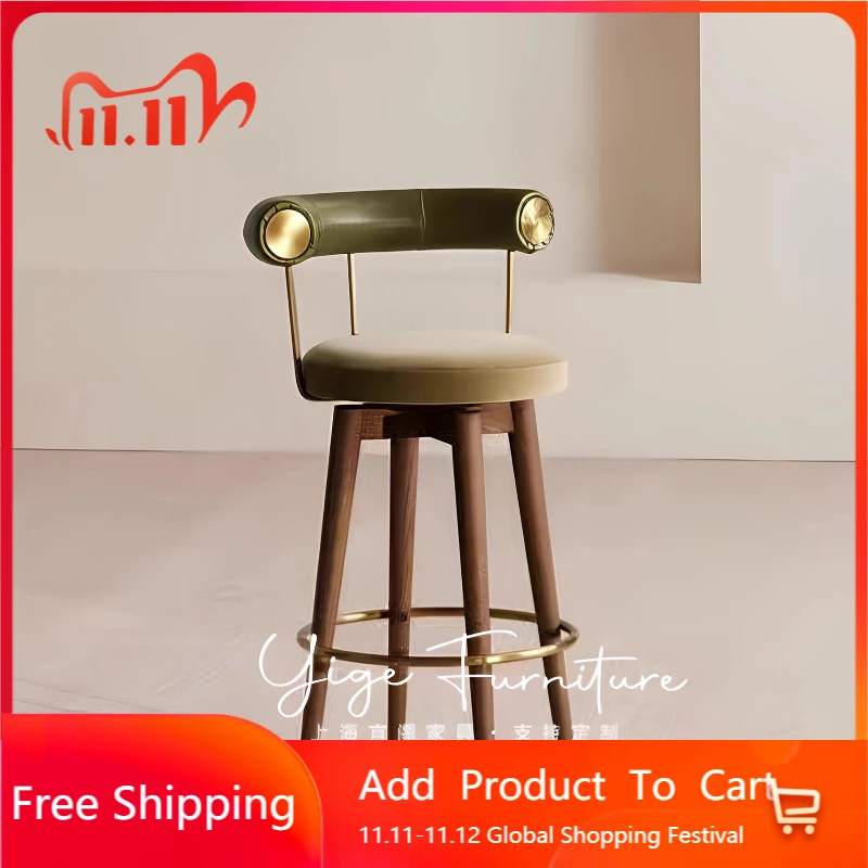 

Design Kitchen bar stools Restaurant Island Minimalist Sturdy bar stools Garden Island Taburetes Altos De Cocina Furniture Home