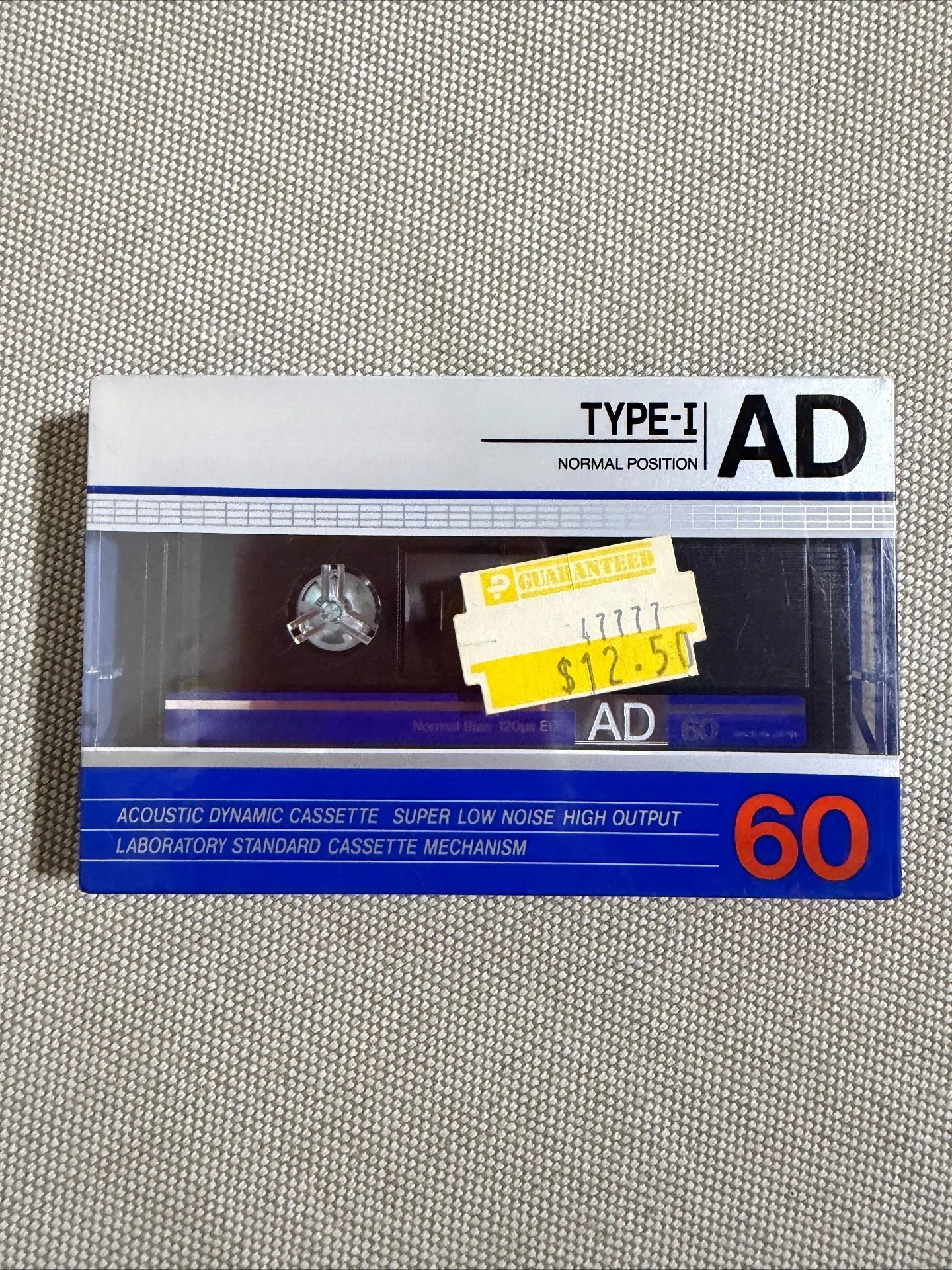 New and unopened blank tape for TDK AD60