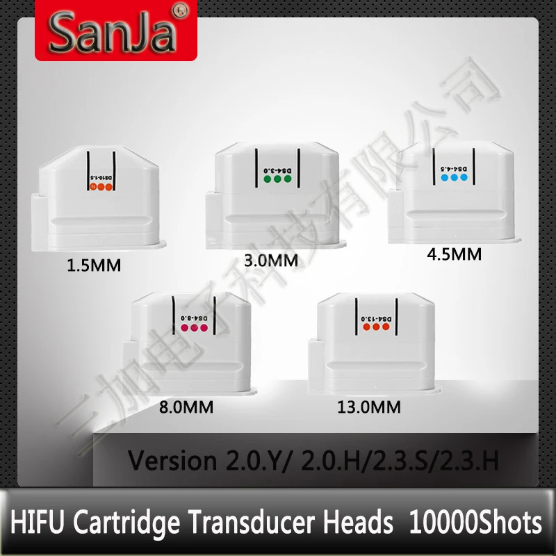 

New Version HIFU Cartridge Transducer Heads 2.0.Y/ 2.0.H/2.3.S/2.3.H