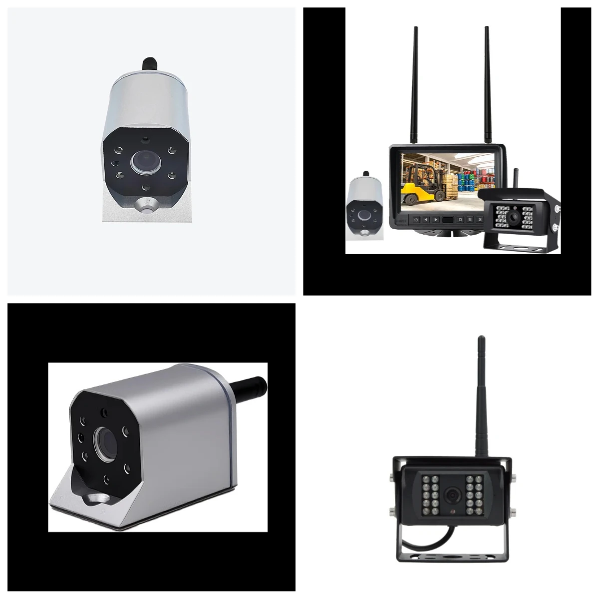 2026 Single  Forklift Wireless Light Safety System | Rear Blind Spot Detection Pedestrian Warning System 1280*72 026