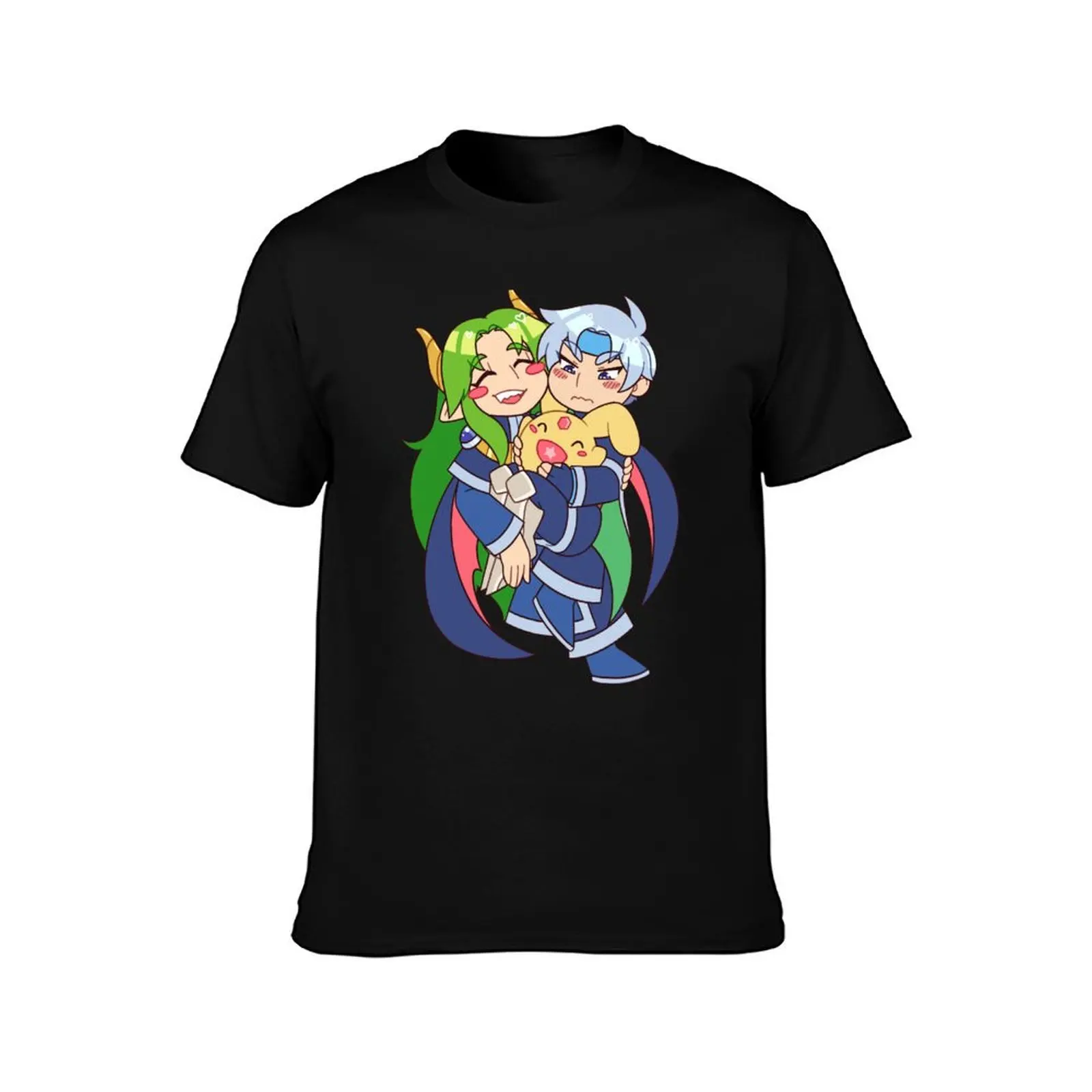 Dark Prince, Schezo, and Carbuncle T-Shirt High Elasticity Sports Tee Shirt