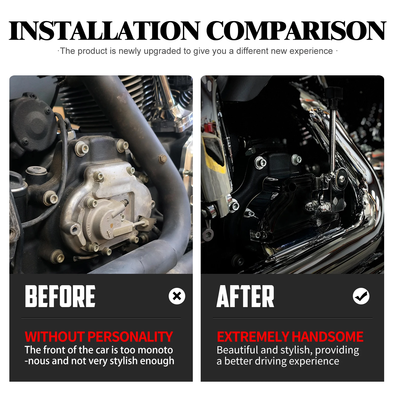 오토바이 리버스 기어 클러치 노동 절약 Harley Touring Road Street Glide FLH 21-25 Softail 용 백 스피드 브레이크 클러치 수리