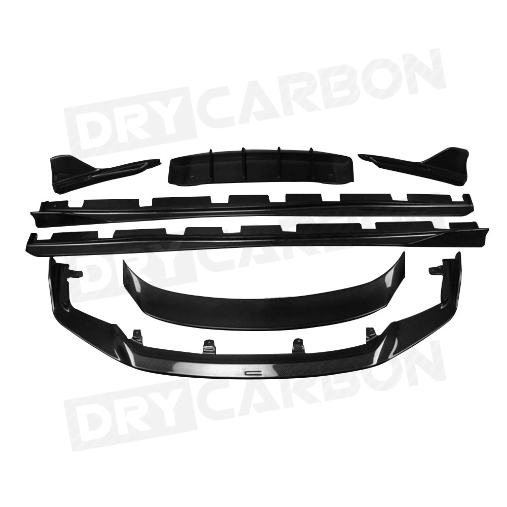 Carbon Fiber/FRP Primer Body Kits for LEXUS IS300 IS350 IS F Sport Sedan 4 Door 17-18 Front Rear Bumper Lip Spoiler Side Skirts