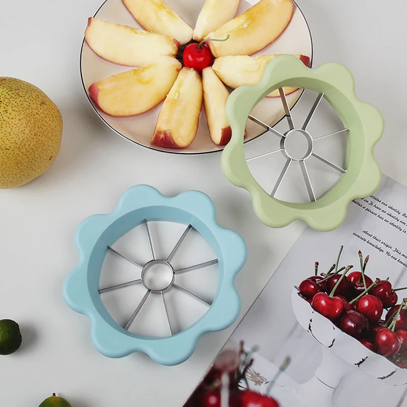 Acciaio inossidabile per mele-Cutter Slice mele In pochi secondi con questo acciaio inossidabile per affettatrice divisore di frutta Apple-Cutter