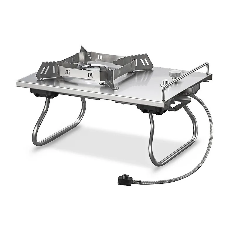 

Outdoor Picnic Gas Stove Kirin Stove Portable Mobile Camping Stove IGT Table Outdoor Stove Gas Stove