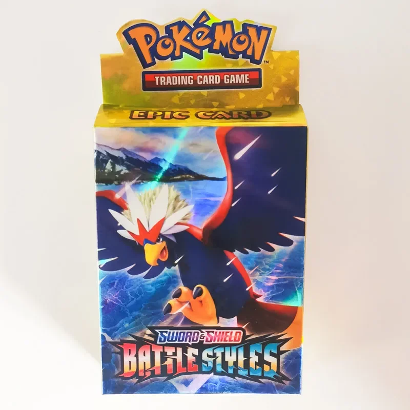 2024 NEW Packin Pokemon Cards V Vmax Box TCG Sun & Moon Evolutions Pikachu Booster Shinny Card Game Gx Ex Toy Kids Birthday Gift