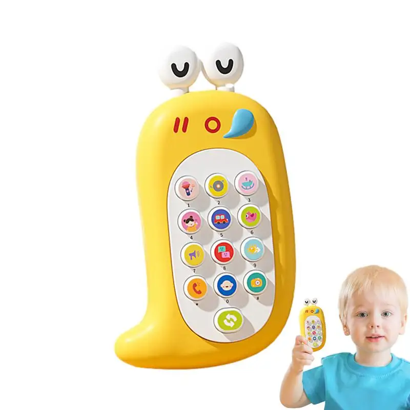 

Kids Toy Phone Cartoon Music Toy Kids Smart Phone Toys Learning & Pretend Play Cell Educational Children's Pretend Phone Toys