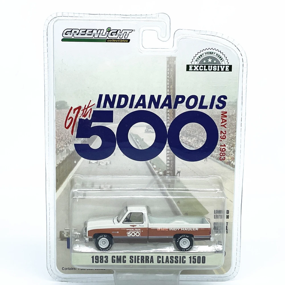 

Diecast Greenlight 1:64 Scale 1983 Dolange Sierra Classic1500 Alloy Car Model Collectible Toy Gift Souvenir Display Ornament