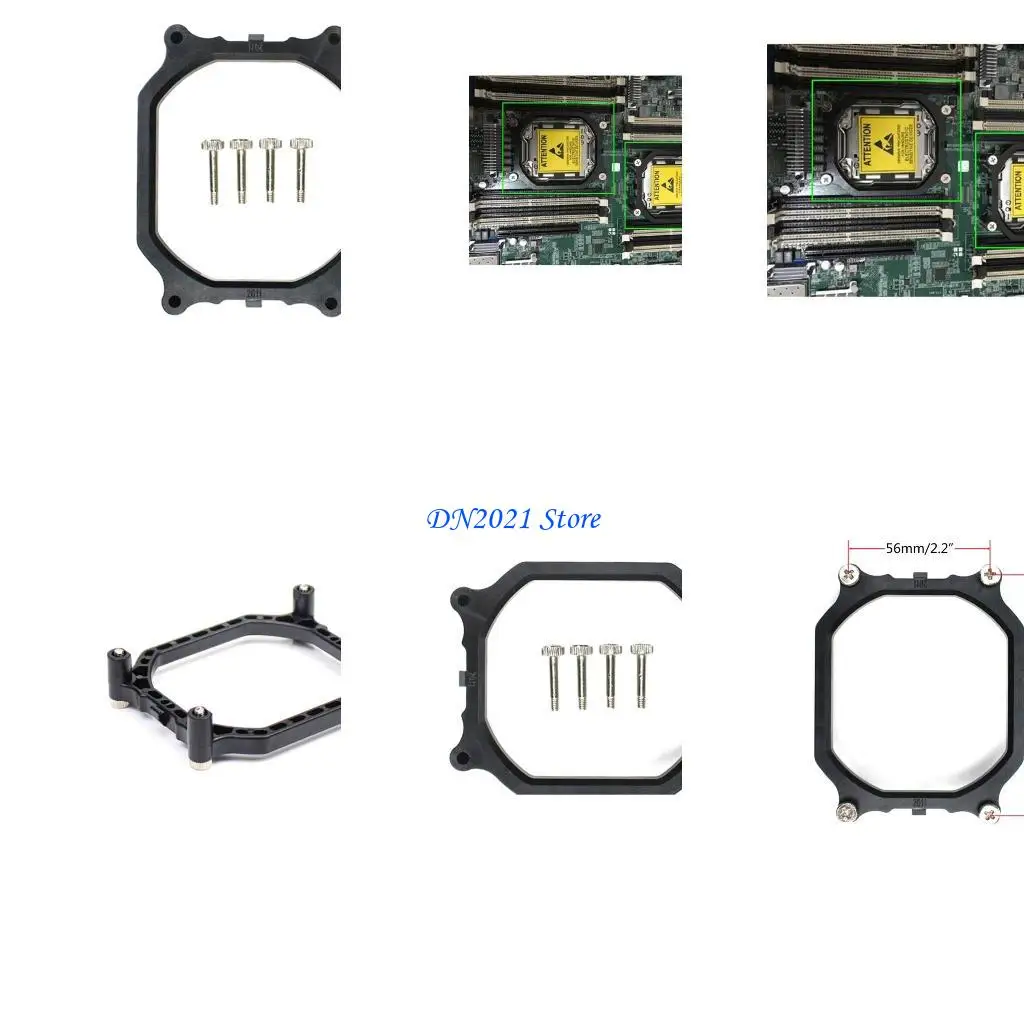 F3KE X79 Motherboard Socket CPU Cooler Bracket Radiator Holder for LGA 2011 X79
