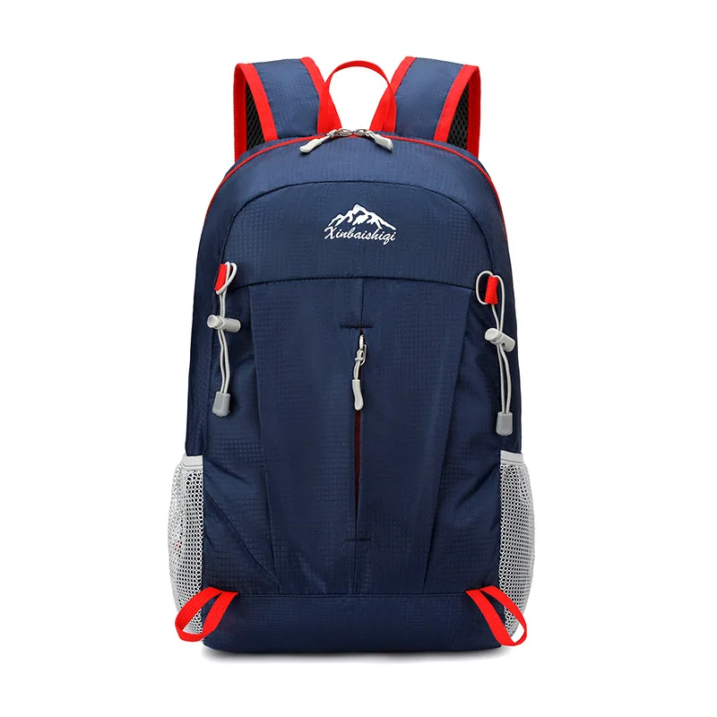 Outdoor Ultra-Light Sports Backpack Large Capacity Travel Backpack Mountaineering Bag Folding Skin Bag Men's and Women's image 3