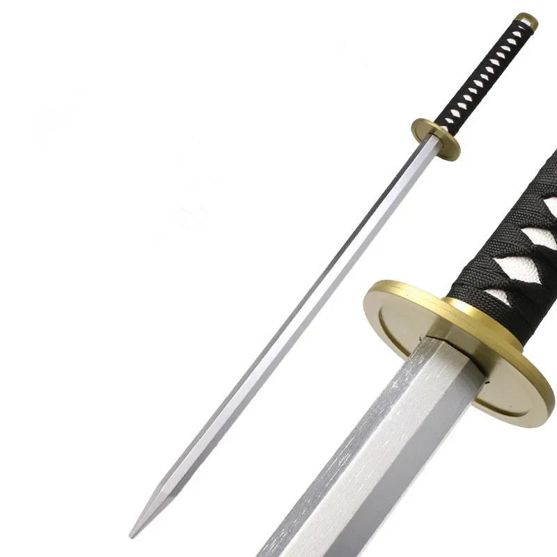 Anime Rollenspel Hayakawa Aki Katana Cosplay Prachtig 102Cm Bamboe Geassembleerd Zwaardwapen 40Inch Model