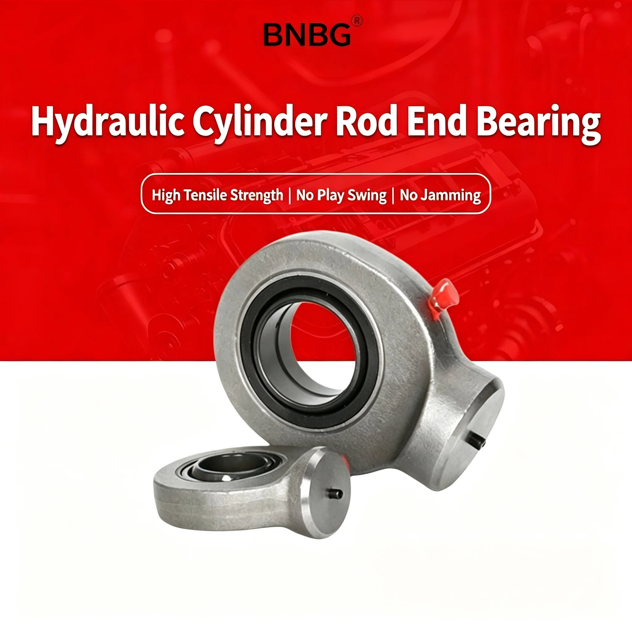 Hydraulic Cylinder Earring Joint Bearing Spherical Plain Rod End Weldable Bearing GK17 20 25 30 35 40 45 50 60 70 80 DO