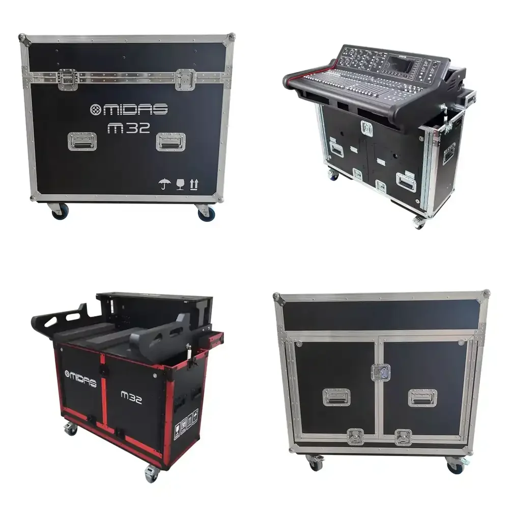 

Цифровой микшер Midas M32 Live 2026 года на заказ, в гидравлическом транспортировочном кейсе на колесах, портативное мобильное сценическое оборудование