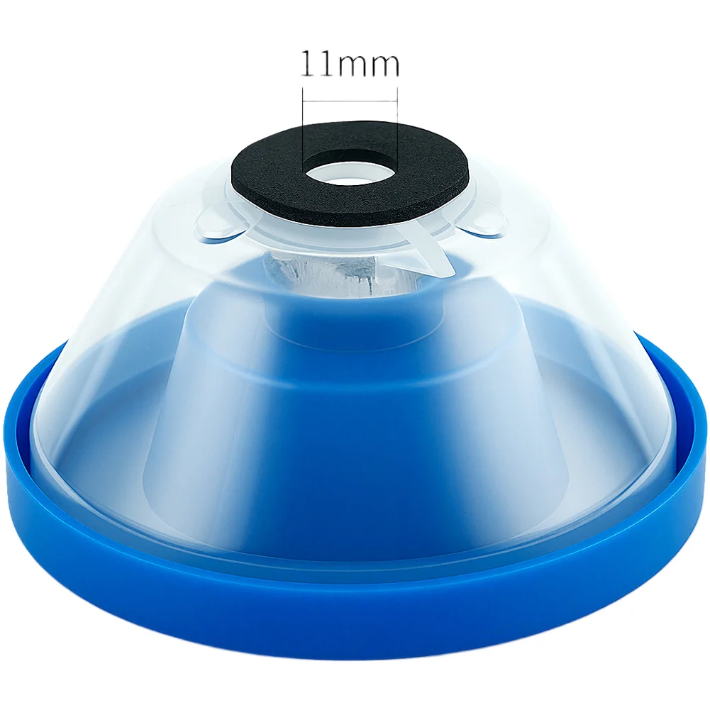 

Пылезащитный колпак для ударной дрели, материал АБС, прозрачный, чашеобразный дизайн, синий, 8,85 x 4,5 см, для сверления стен