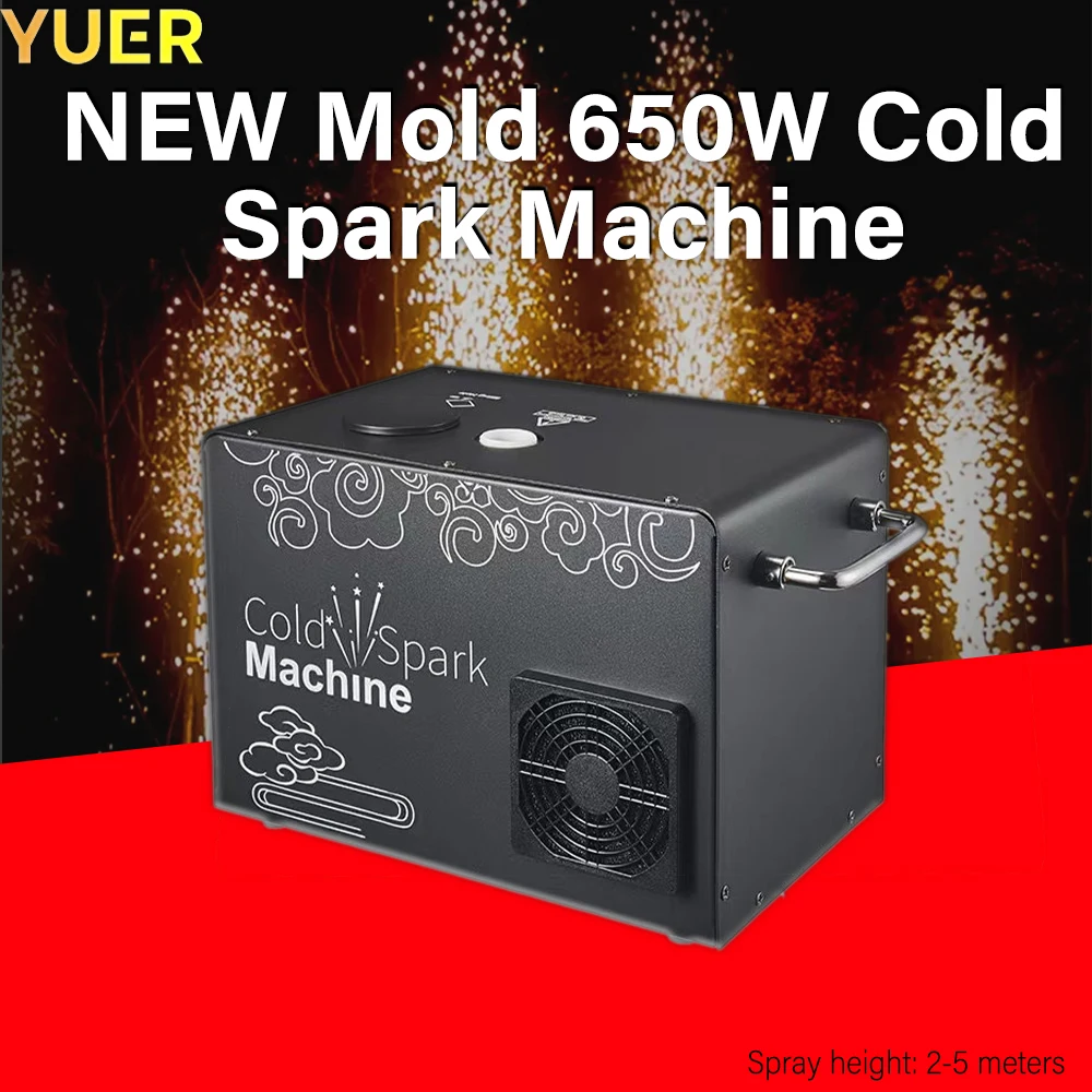 NEW Mold 650W Cold Spark Firework Machine For DJ Wedding Celebration Dmx And Remote Control Spark Fountain Sparkular Machine