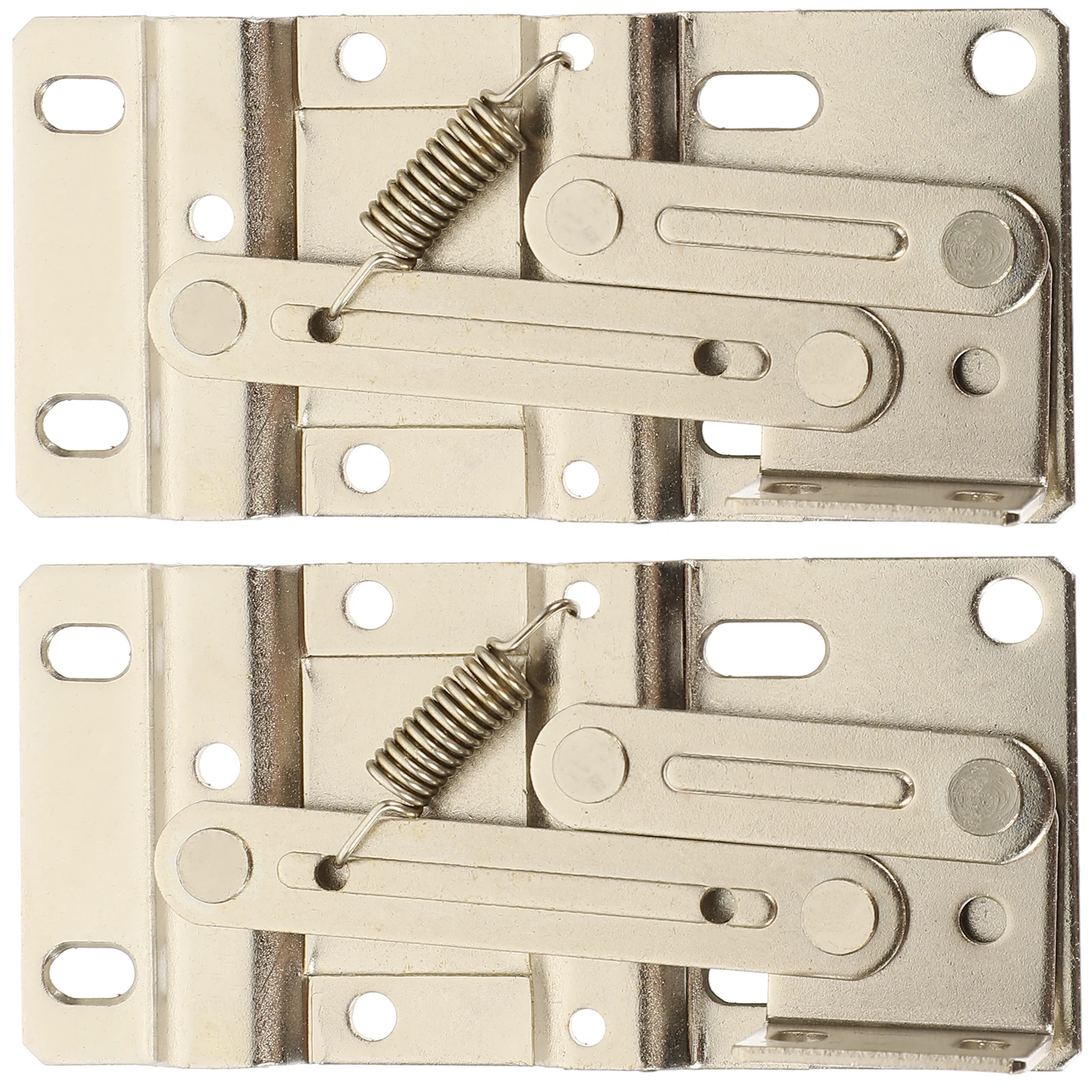 

2pcs 45 Degree Spring -Proof Durable Cabinet Door Pair Hidden Pivot Hinges for Tip-Out Trays Sink Base Vanity Furniture