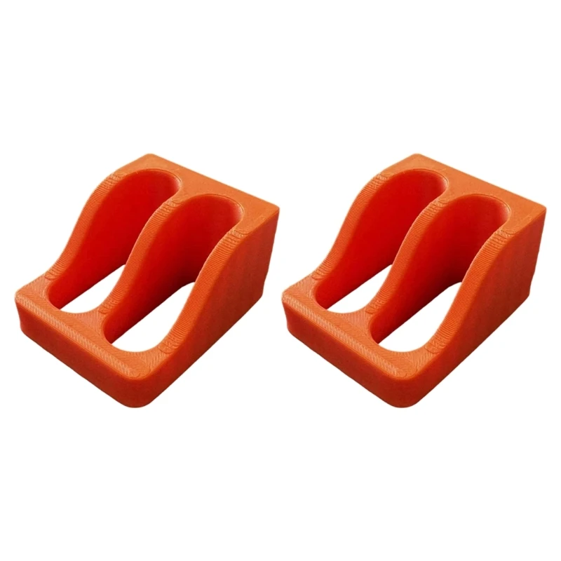 Double Slot Wrench Storage Rack Set of 2, 3D Printed Hand Wrench Rack for Garage, Cabinet, Wall Storage Daily Use M4YD