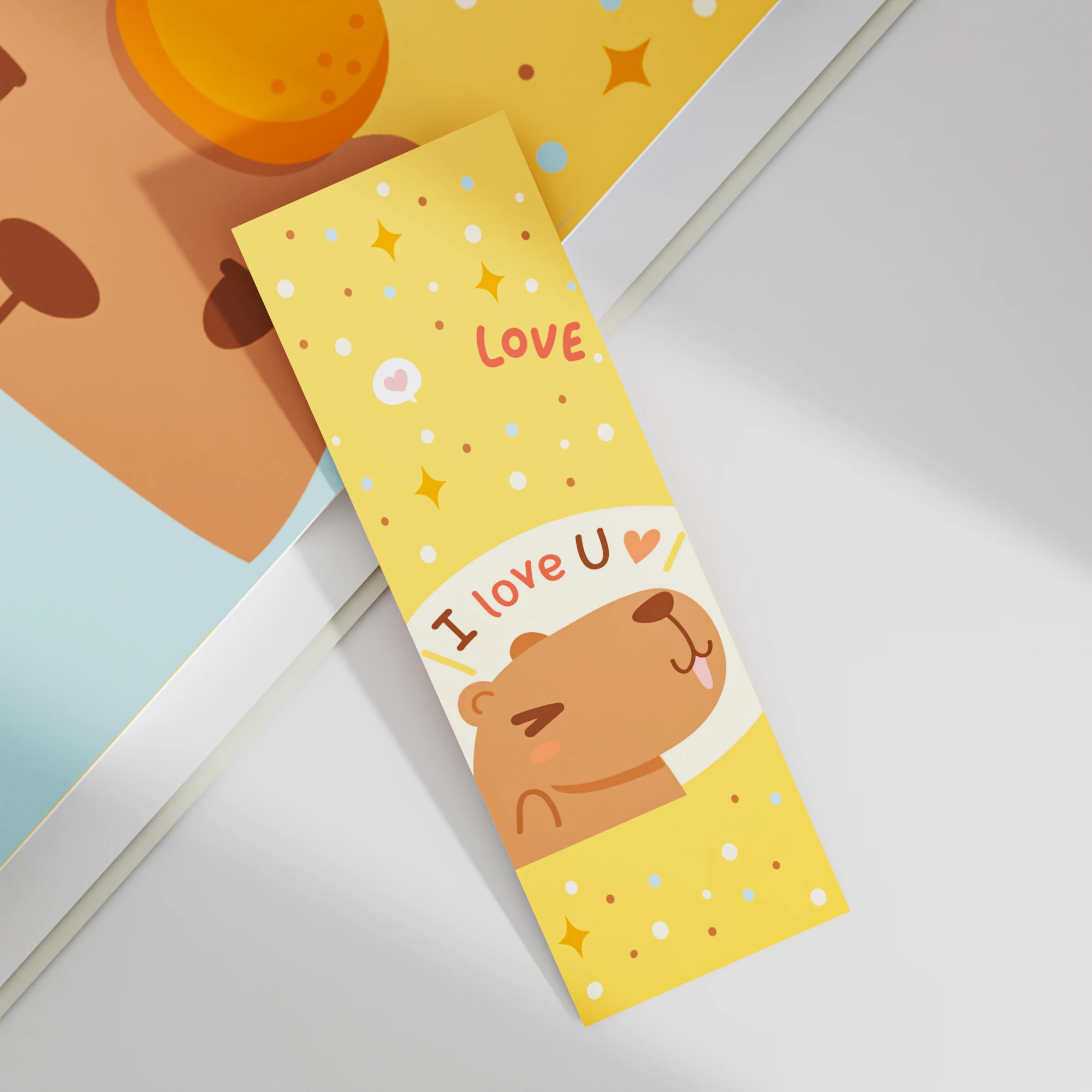 Pack of 5 Cute Capybara Bookmark, Adorable Bookmarks for Teachers, Students, Book Lovers, Teens, Men, Women, Adults