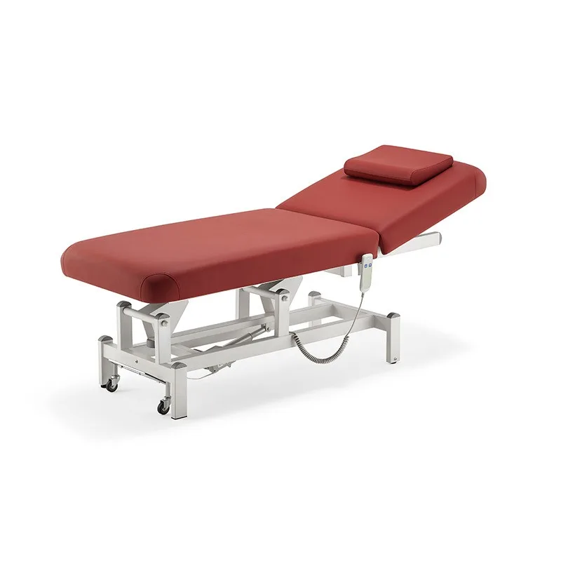 Electric beauty bed, beauty salon physiotherapy massage bed, lifting adjustable plastic injection bed, folding embroidery bed