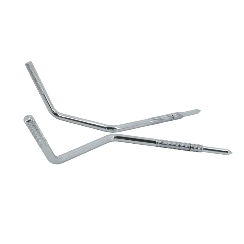 Adjustable Drum Floor Leg Support Bracket 2Pack Replacement Legs for Floor Tom Stand Stable Percussion Hardware Accessory