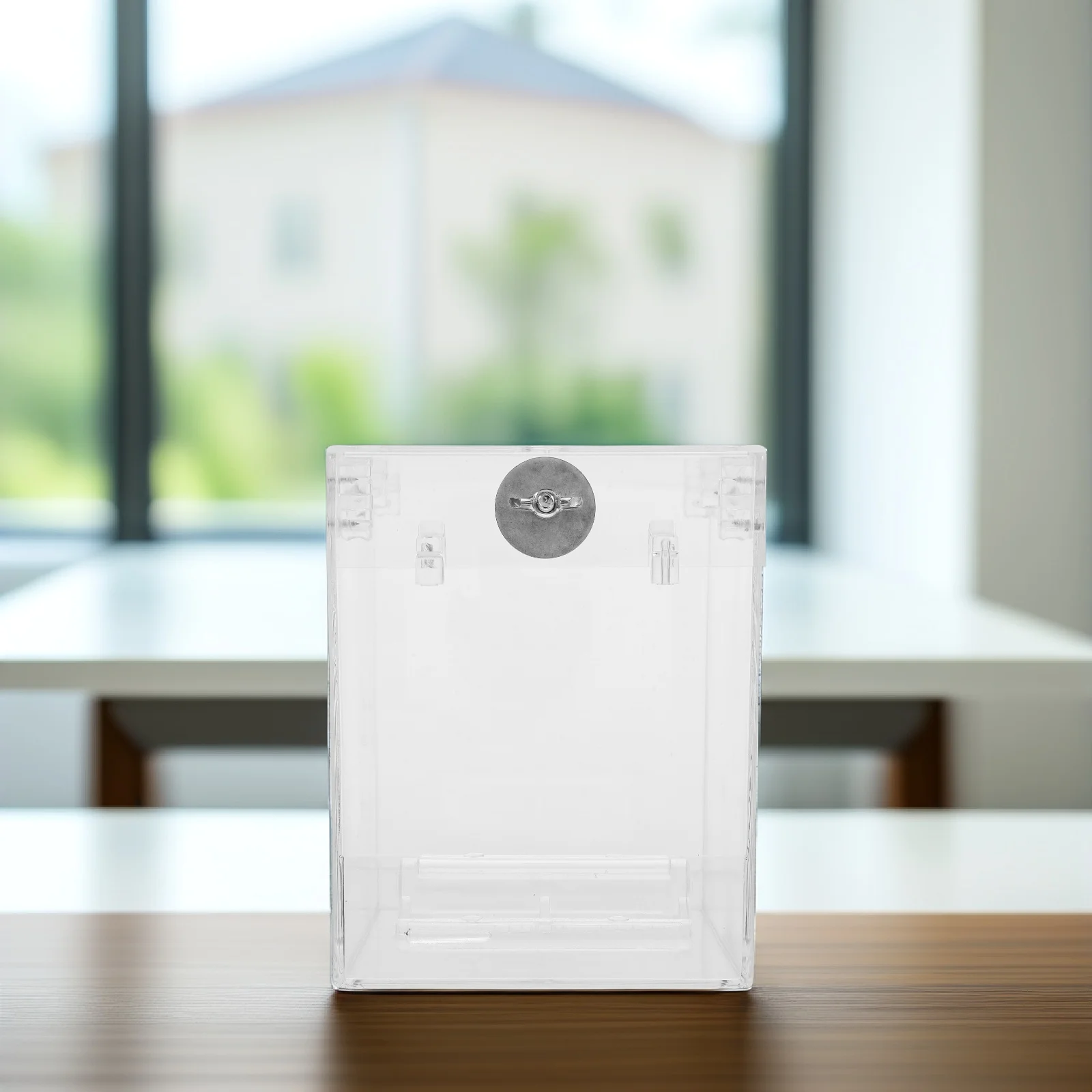 

1Pcs Transparent Bird Bathing Tub Simple Design Stress Relief Bath Box for Small Parrots Canaries Conure Cage Use Eco Friendly