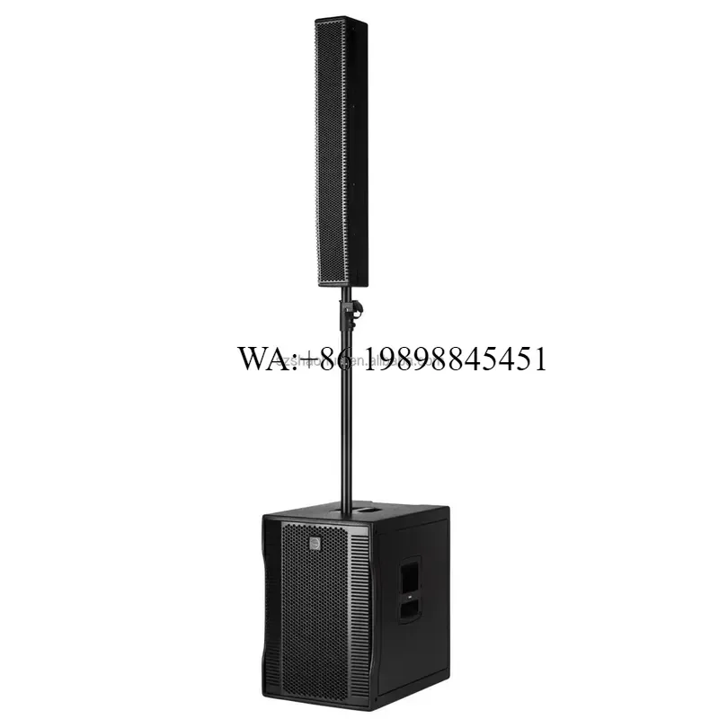 WMWMNU EVOX 12 Column Speaker 8* 4 Inch Sound System Active Line Array 1400W Speakers Powered Column Speakers