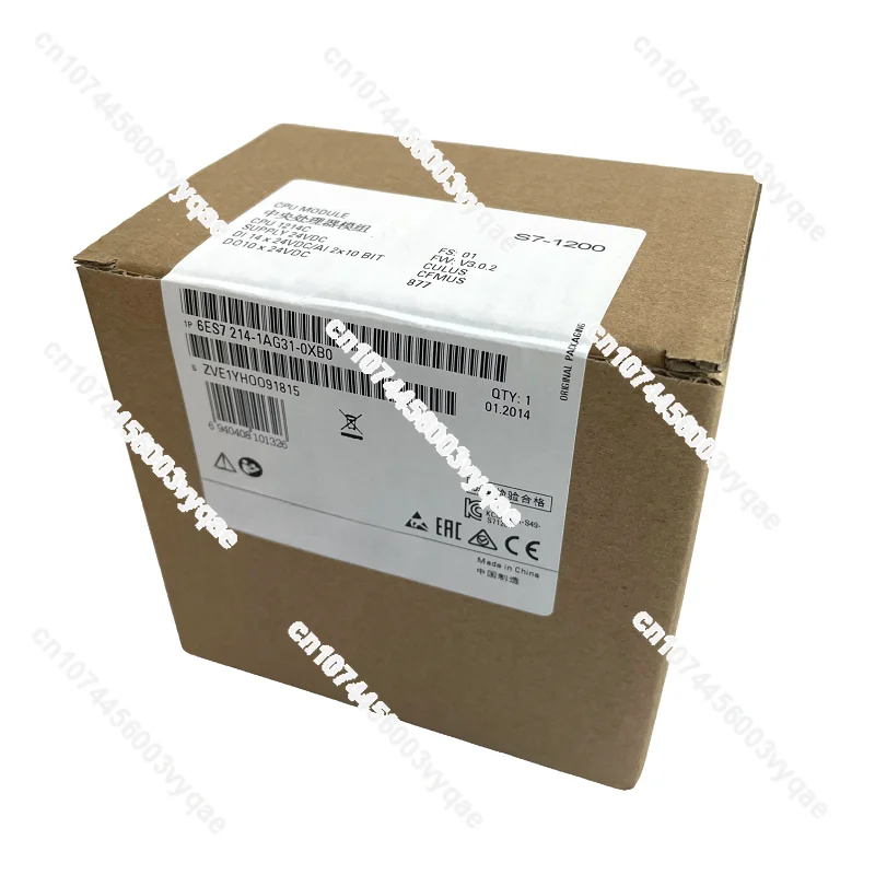 New For Siemens S7-1200 6ES7 214-1AG31-0XB0 6ES7214-1AG31-0XB0 Control Module In Box