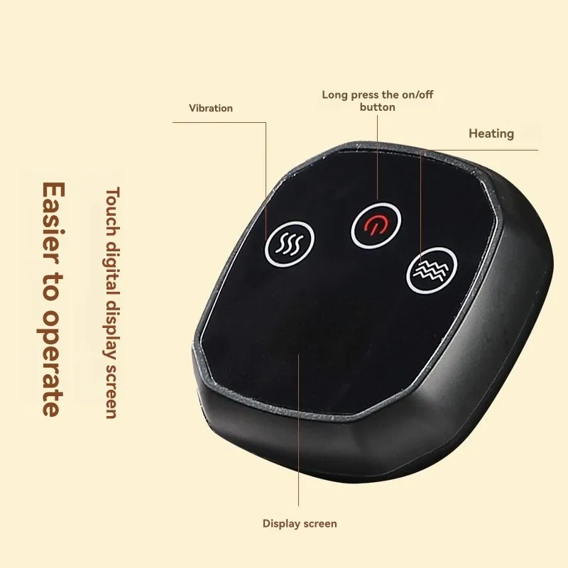 وسادة ركبة ساخنة قابلة للتعديل لدرجة الحرارة 5 فولت USB جهاز تدليك مشترك لتخفيف آلام التهاب المفاصل