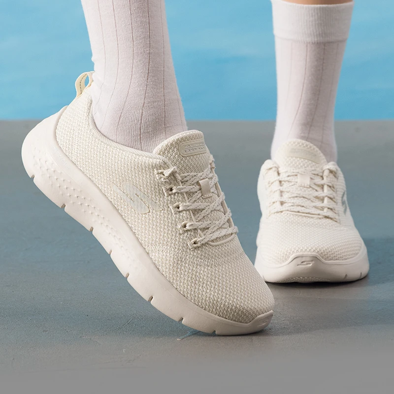 Skechers Women's Shoes Original Lightweight Fashionable Wear-Resistant Non-Slip New Fitness Training Outdoor Sports Casual Shoes 125519-Ofwt-5