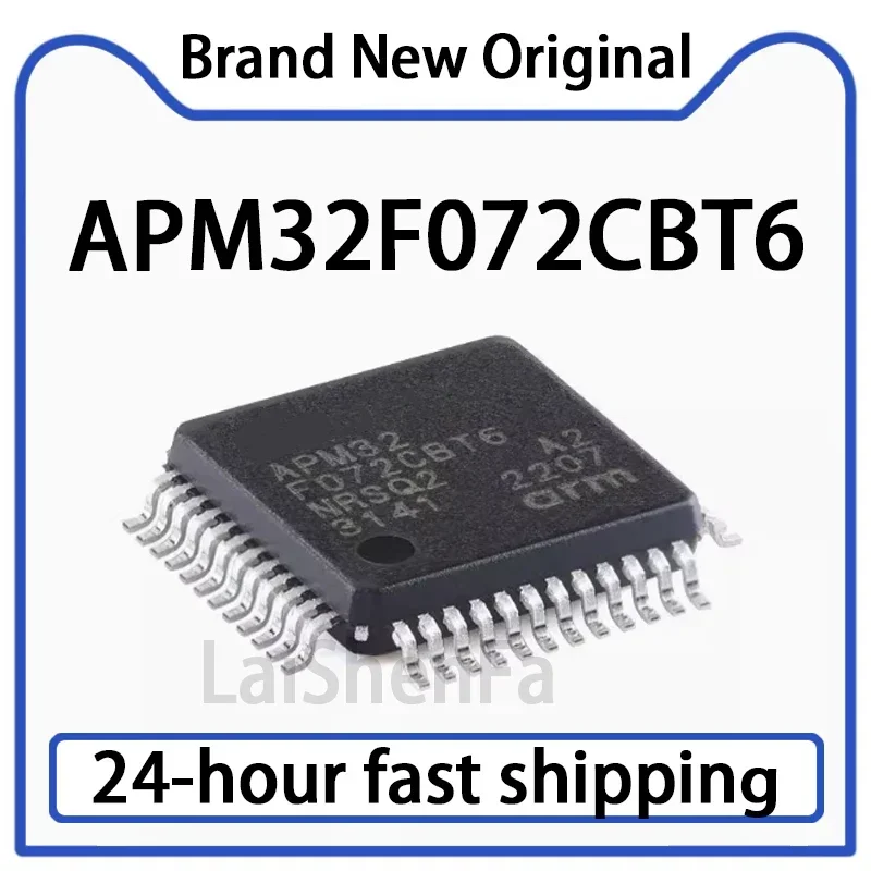 1PCS APM32F072CBT6 LQFP-48 ARM Cortex-M0 32-bit Microcontroller MCU in Stock