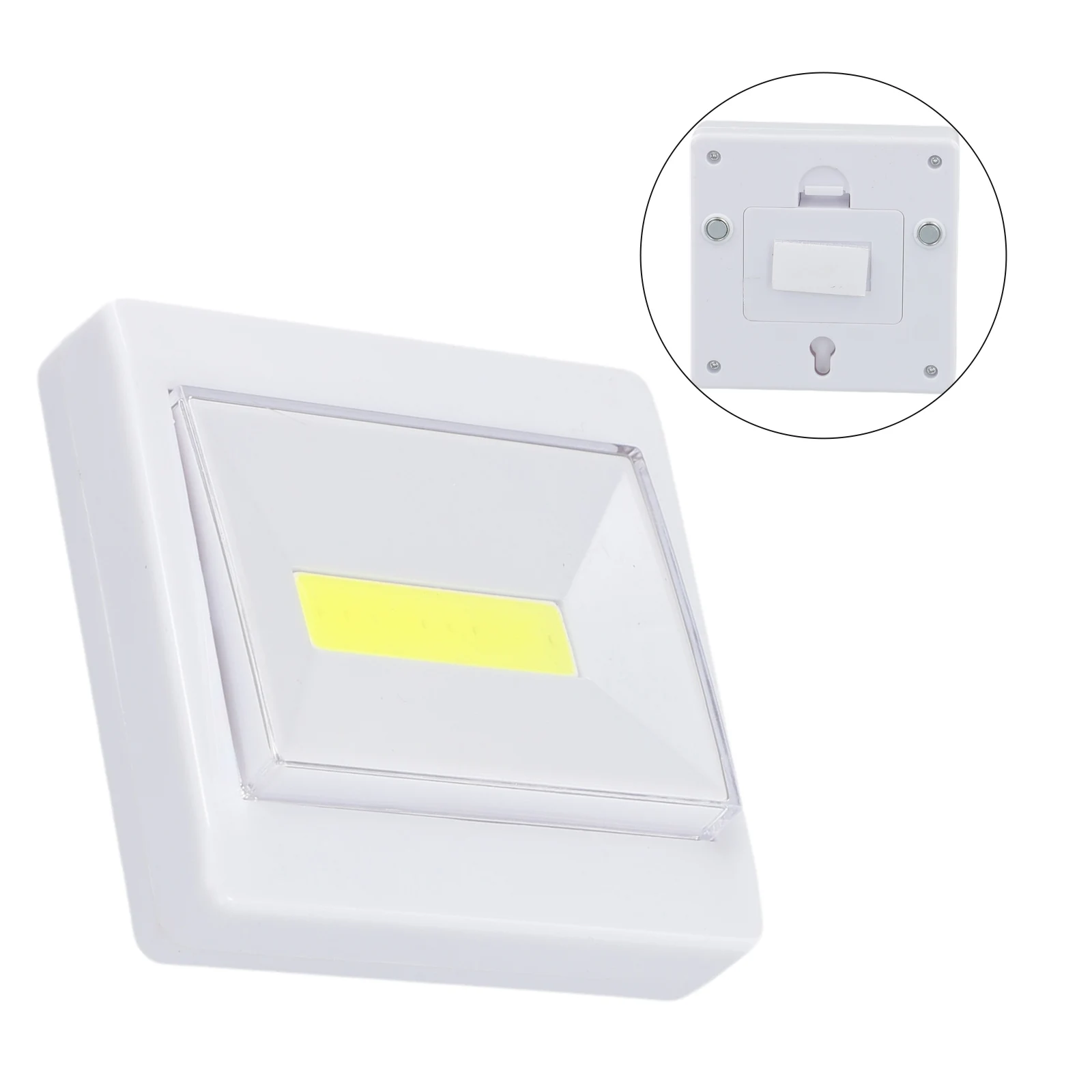Effortless Use COB LED Wall Night Lights Low Voltage Lighting Battery Operated Suitable for Various Indoor Applications
