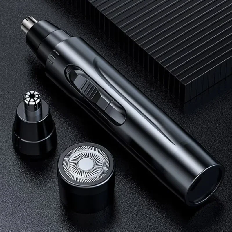 

Absolute Black Electric Nose Hair Trimmer Ear and Nose Hair Trimmer Professional Painless Nose Hair Trimmer for Men and Women