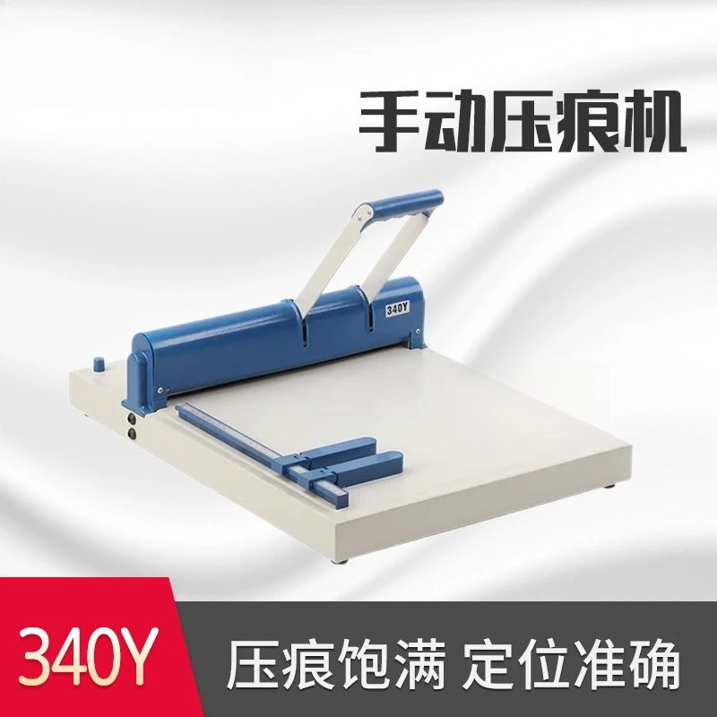 Multifunctional indentation machine, creasing machine, single and double indentation