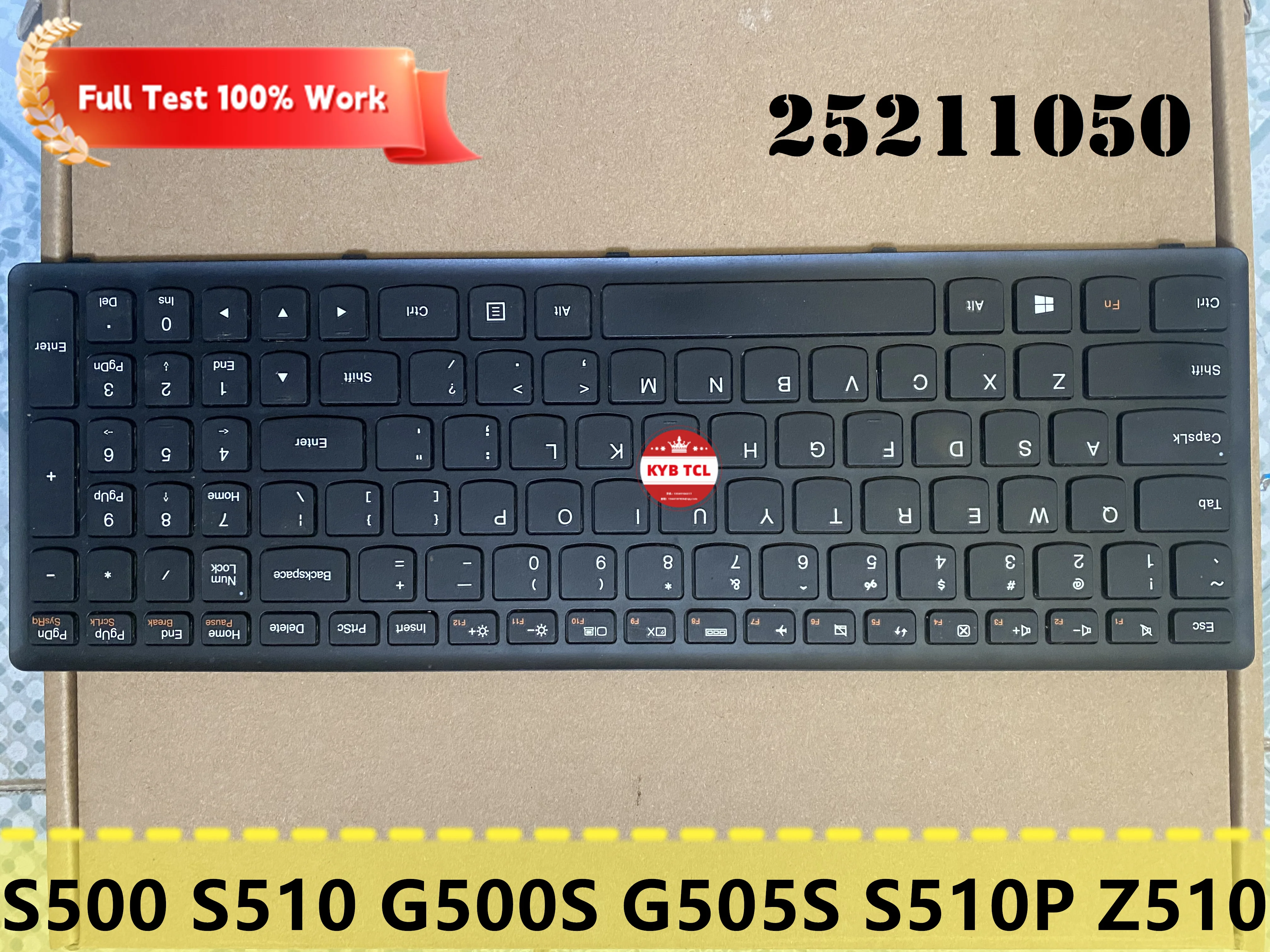 

For Lenovo Ideapad S500 S510 G500S G505S S510P Z510 25211050 V-136520PS1-US 11S25211050 Z510-IFI Laptop US keyboard Notebook