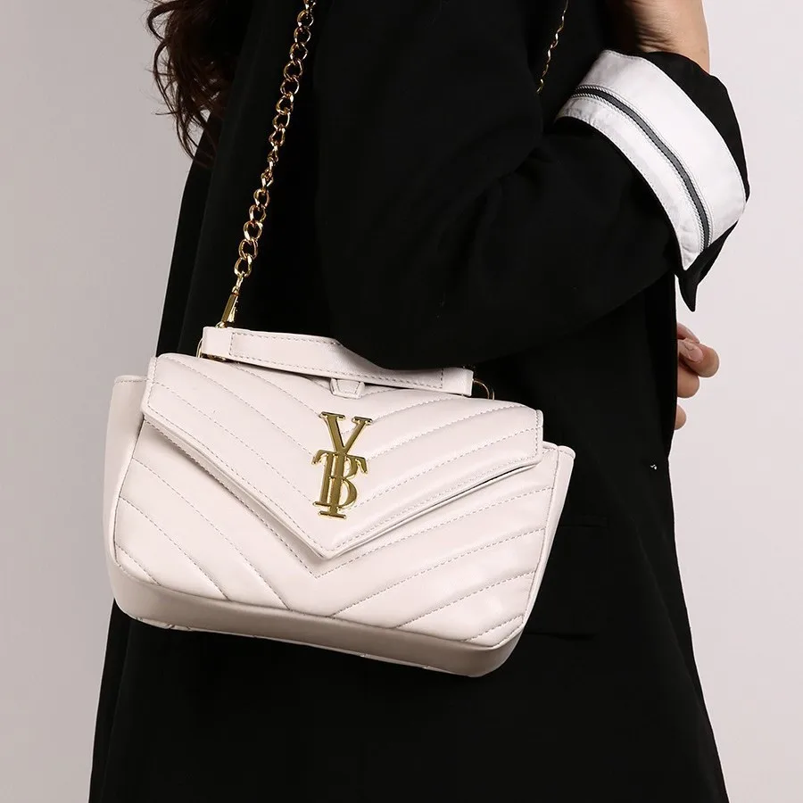 Von Designer inspirierte Umhängetasche für Damen 2025, Kettenriemen, Umhängetasche, Mehrzweck-Tragetasche, modischer, ästhetischer Luxus-Tagesrucksack ​