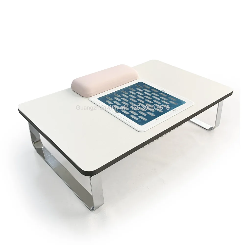 

YJQ portable mini manicure vacuum integrated manicure table pedicure table built-in vacuum cleaner
