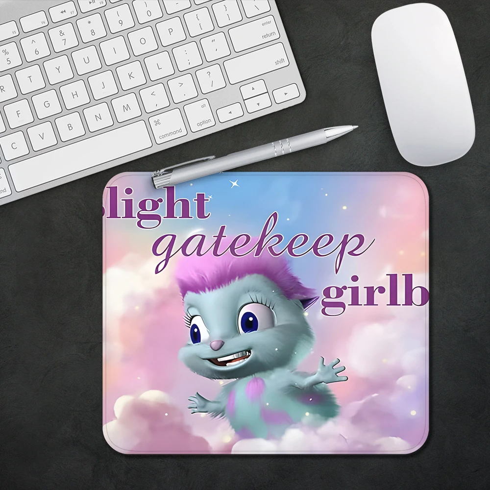 ตลก Bibble Meme Gaming Mouse Pad XS ขนาดเล็ก Mousepad สําหรับ PC Gamer เดสก์ท็อปตกแต่งสํานักงานแผ่นรองเม้าส์ Deskmat พรม