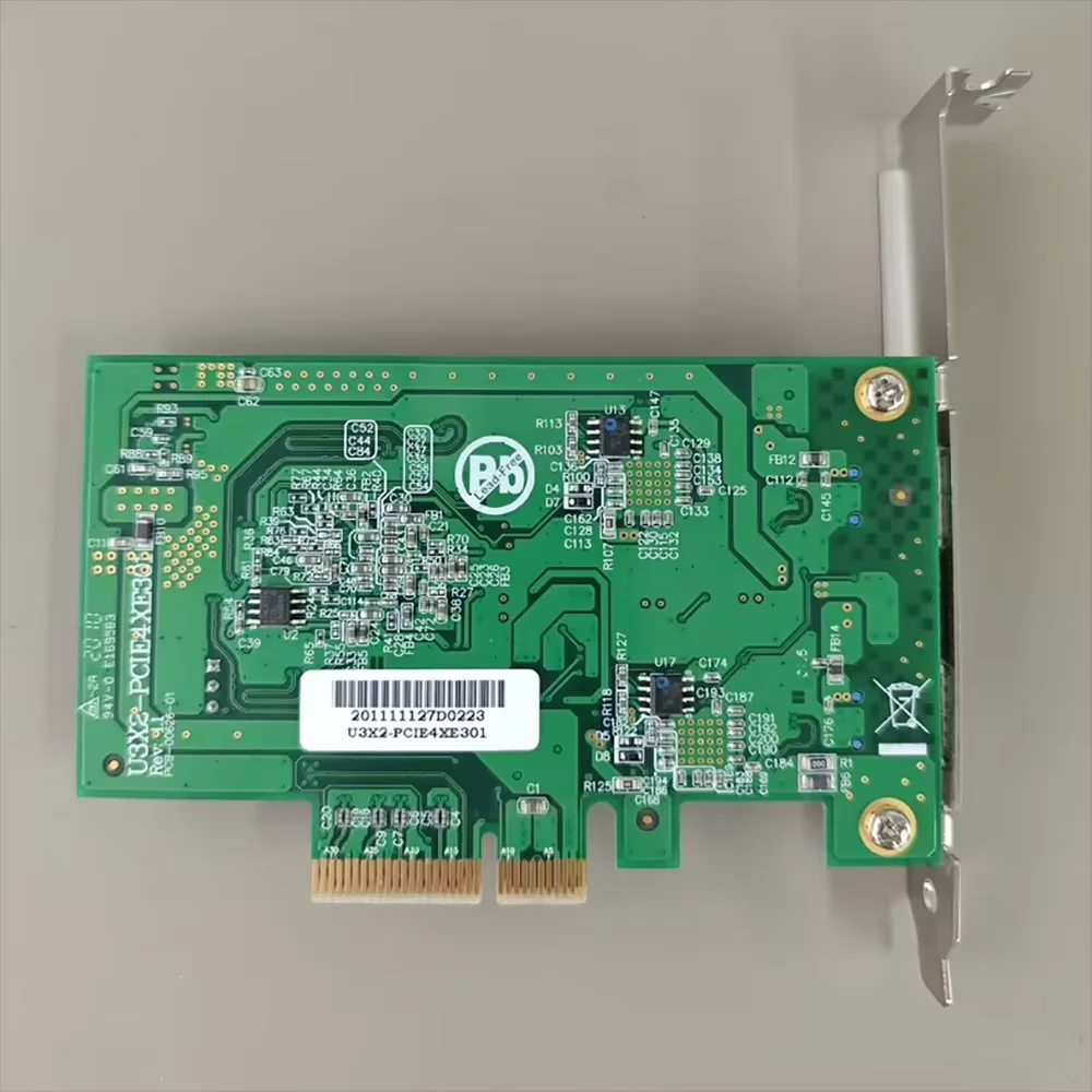 

Карта промышленного сбора U3X2-PCIE4XE301