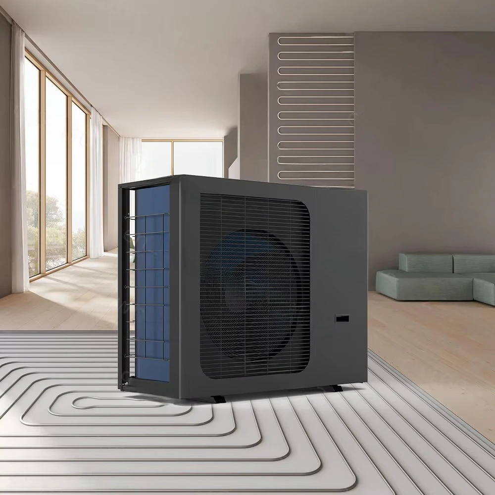 9KW 220V -25 Operation R290 Monoblock Air Source Heat Pump DC Inverter EEV DHW ERP A+++ Heat Pump