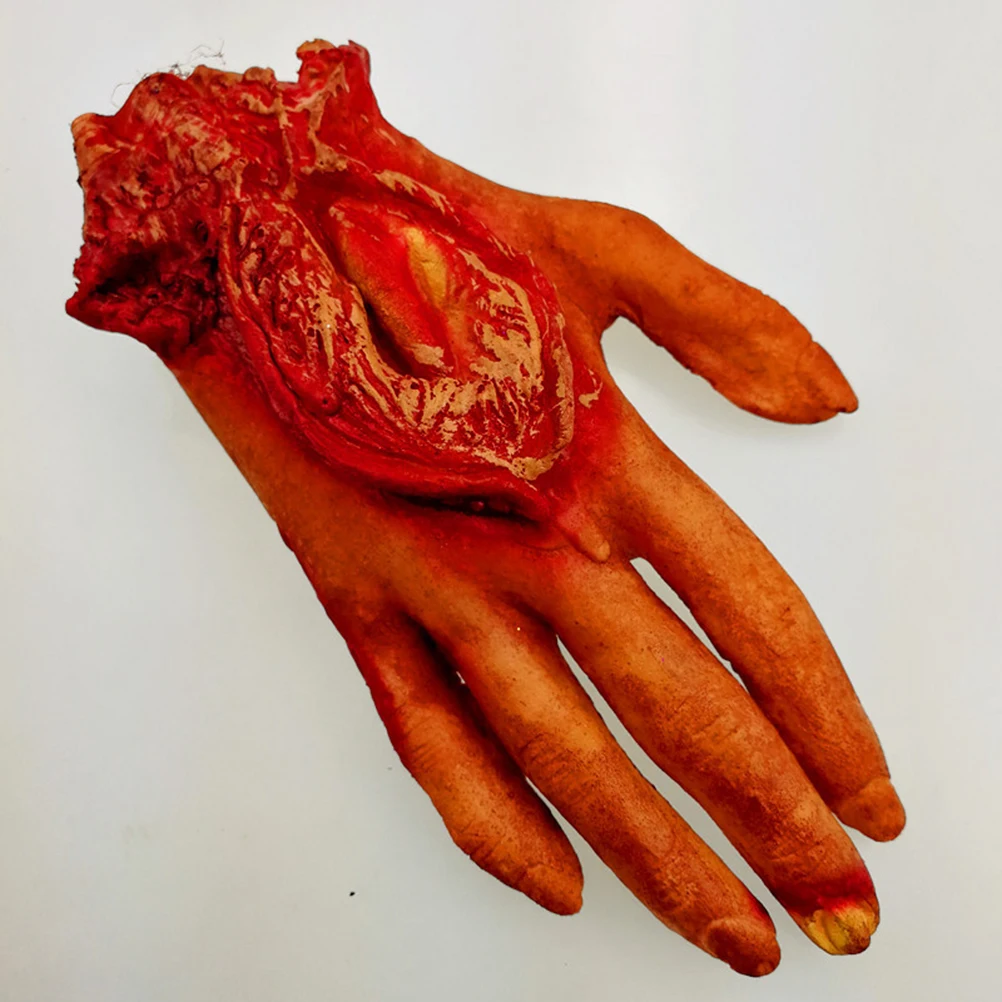 Straszne Symulowane Ręce Rekwizyty Dekoracje na Halloween do Nawiedzonego Domu Dowcip Makijaż
